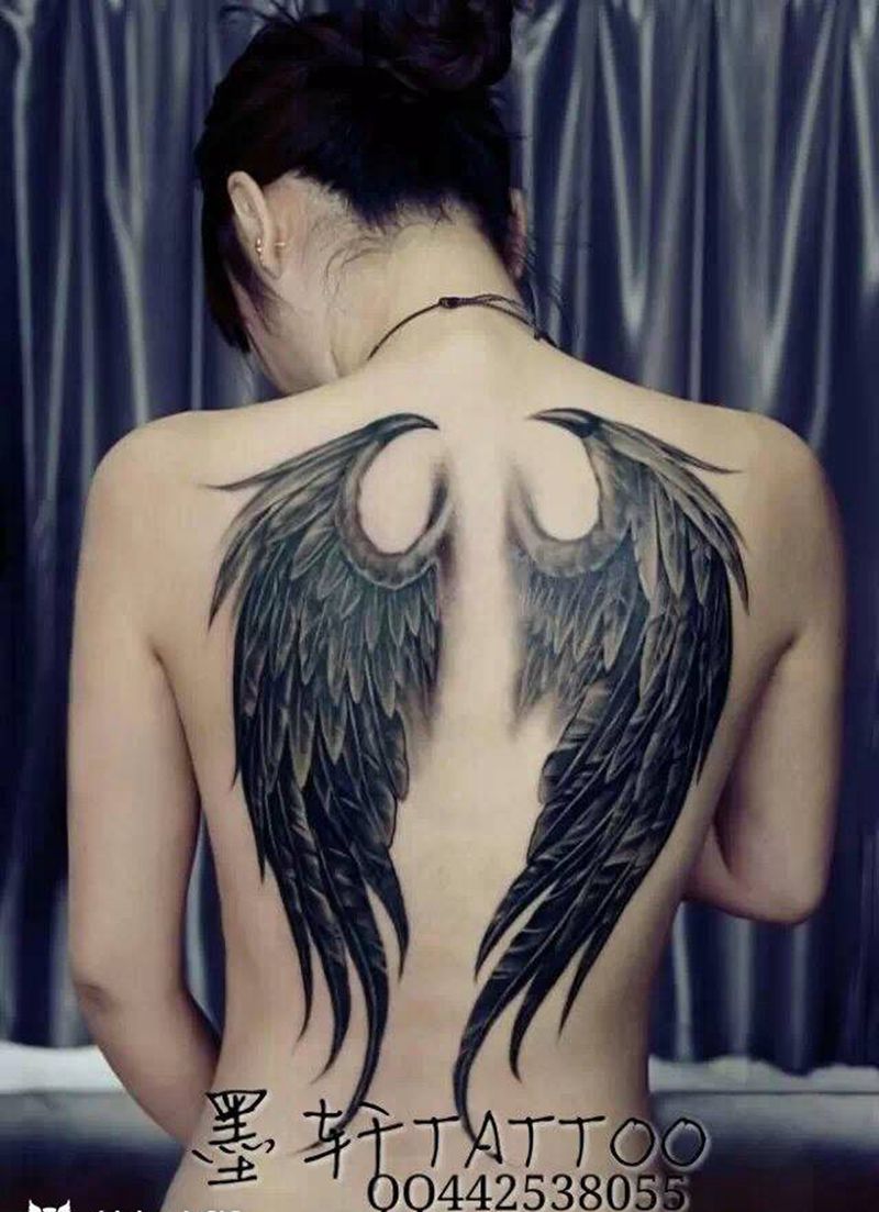 卿纹身图片_字符原创传统国画习俗背部腿部手部手臂脚部纹身图案