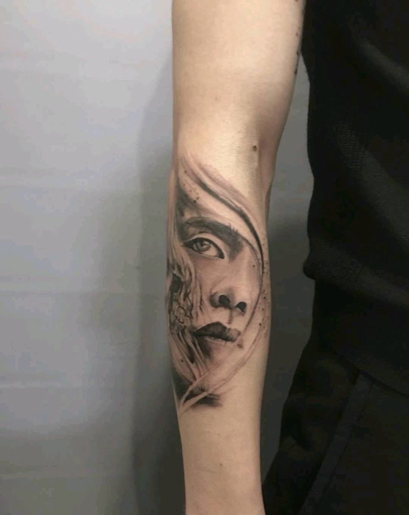 肖像设计 待续纹身图片