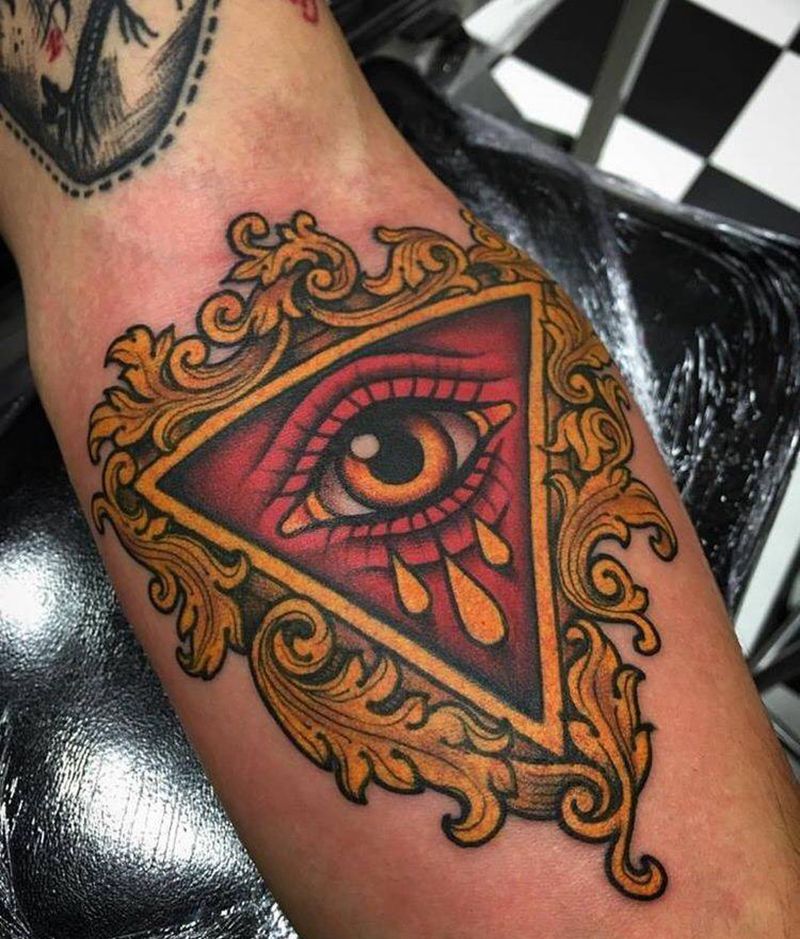 一眼万年纹身图片