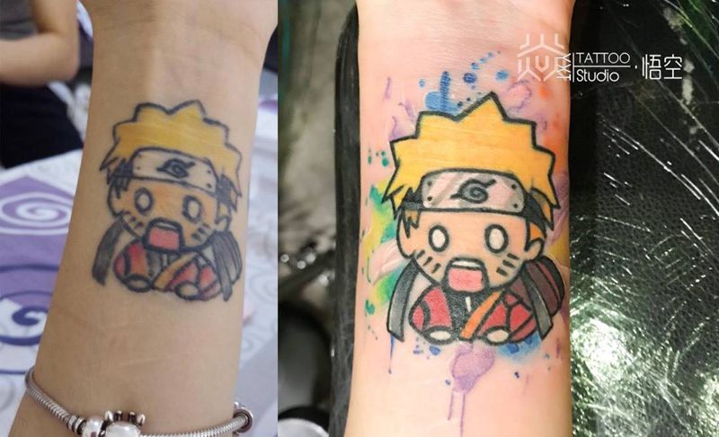 旧图修改纹身图片