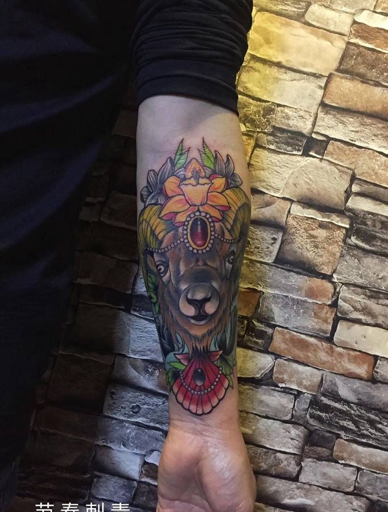 new school纹身图片