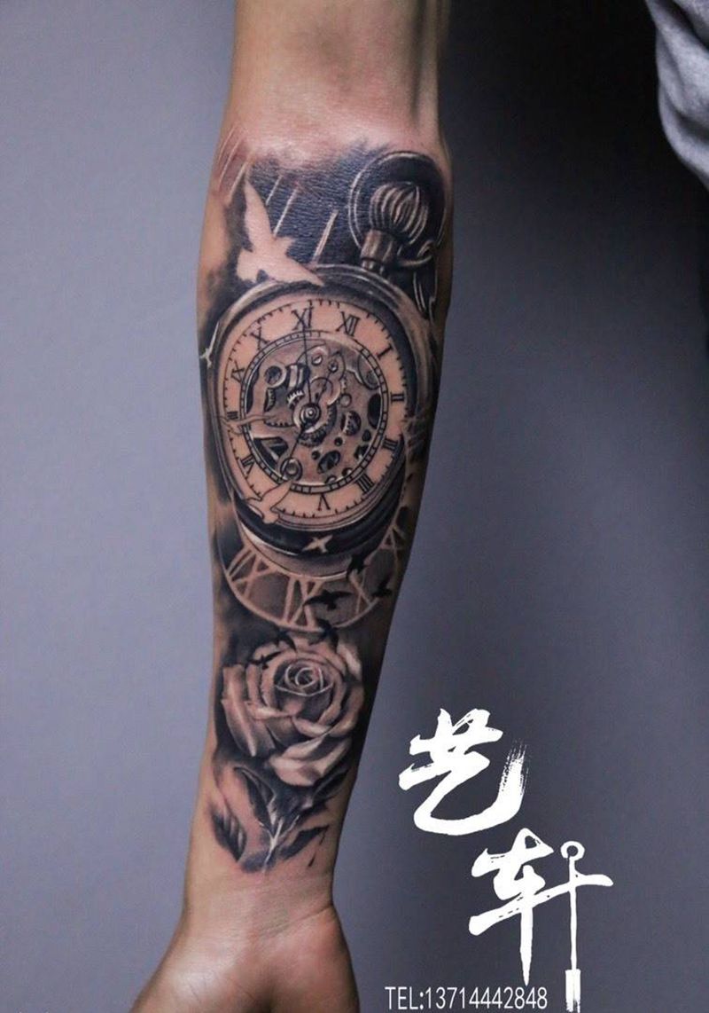 欧美作品纹身图片