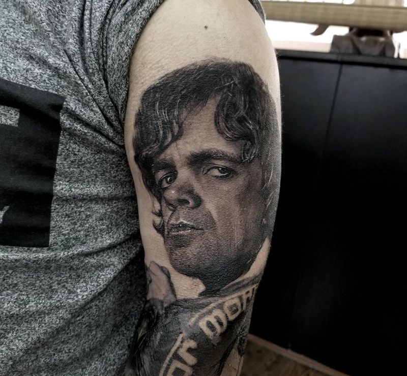 提力昂纹身图片