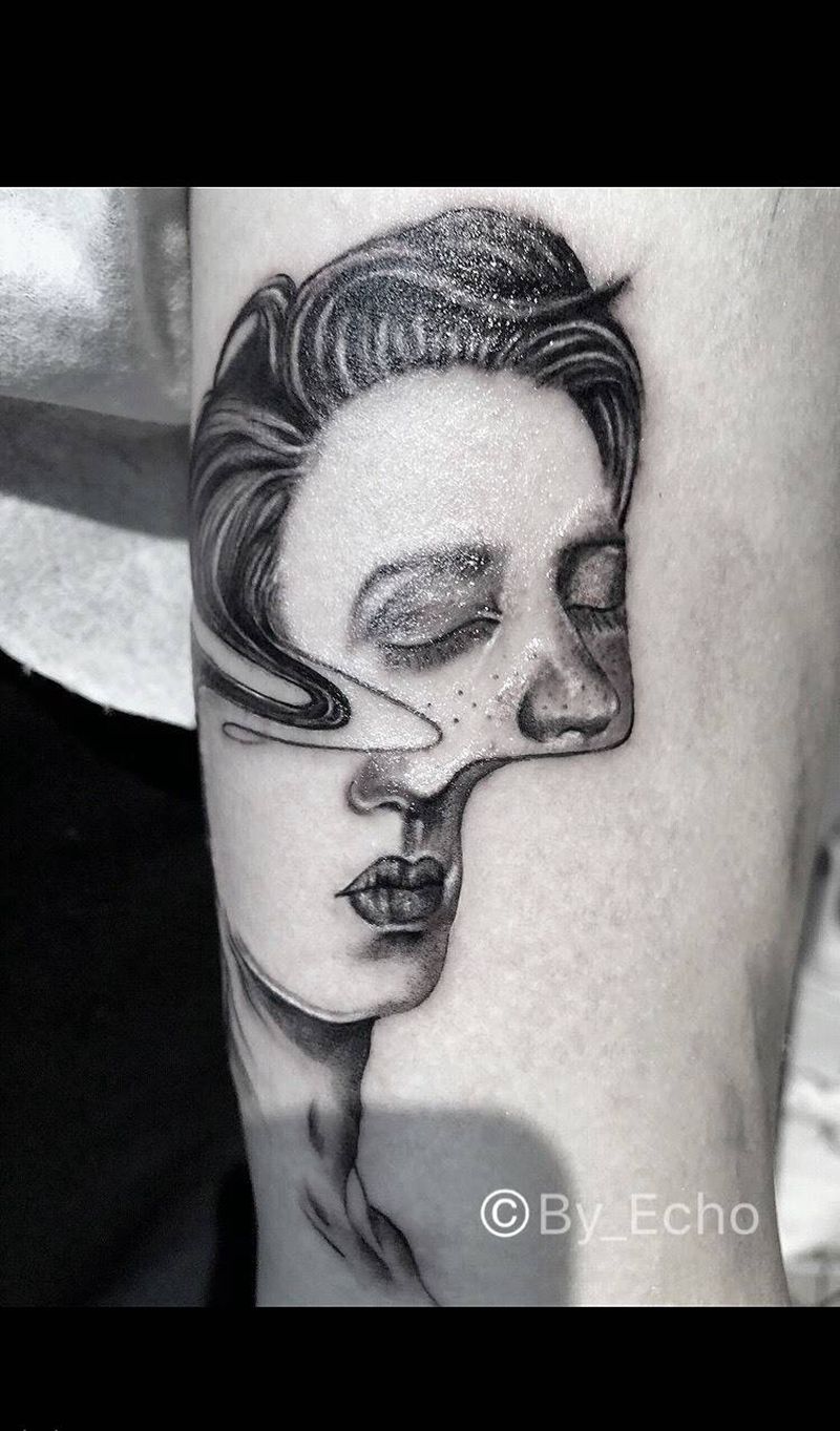 精致小清新纹身图片_清新写实欧美成品手臂手部人物原创静物纹身图案