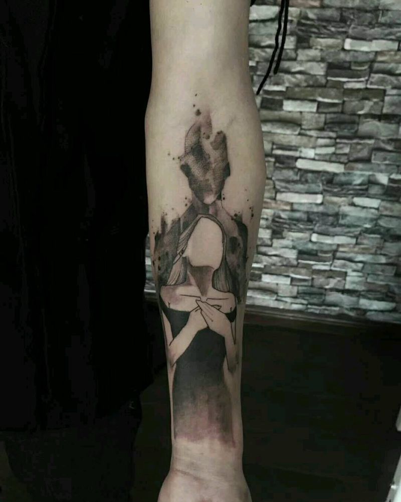 客人自定图纹身图片