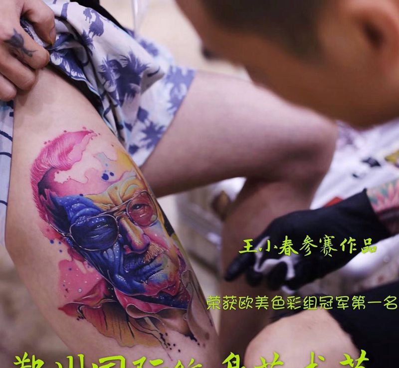 翼尊堂刺青小春作品分享纹身图片