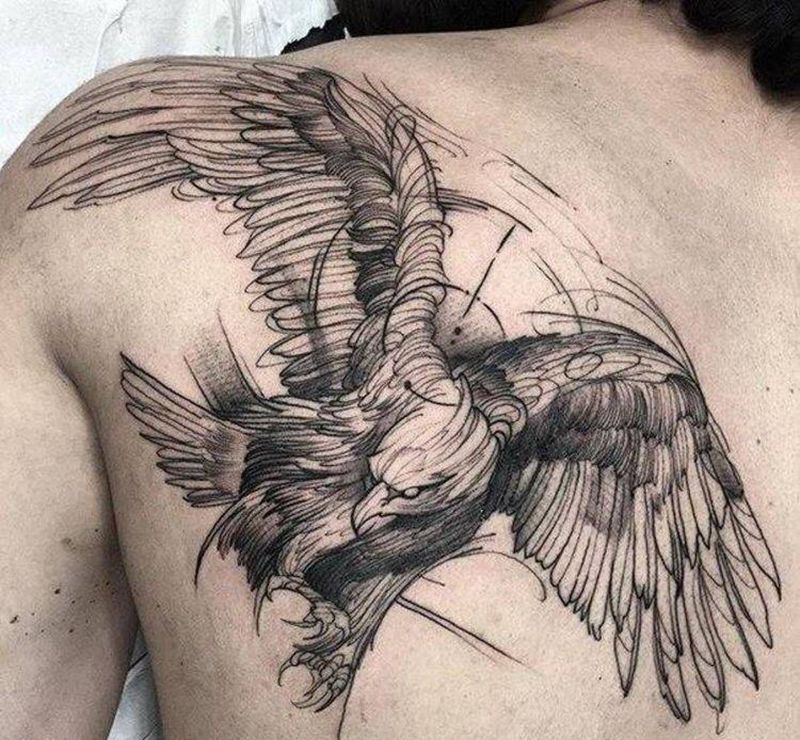 很炫酷的风格!纹身图片