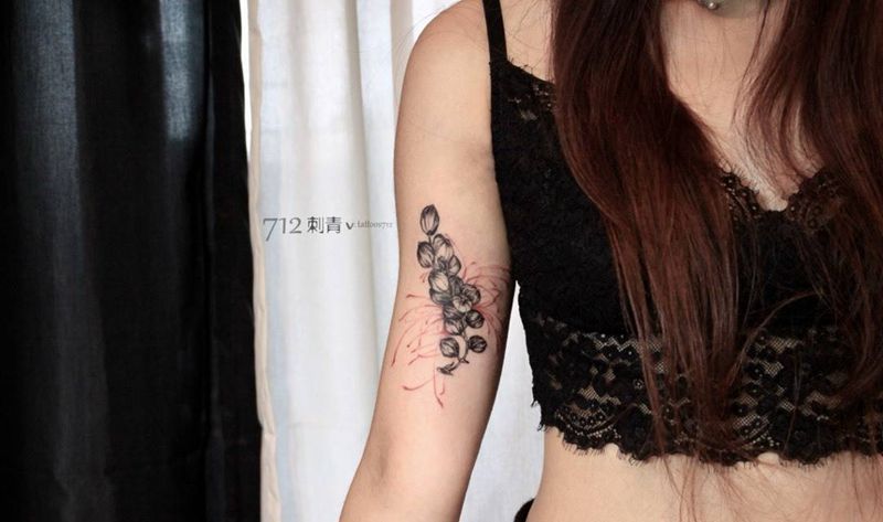 罂粟 彼岸纹身图片