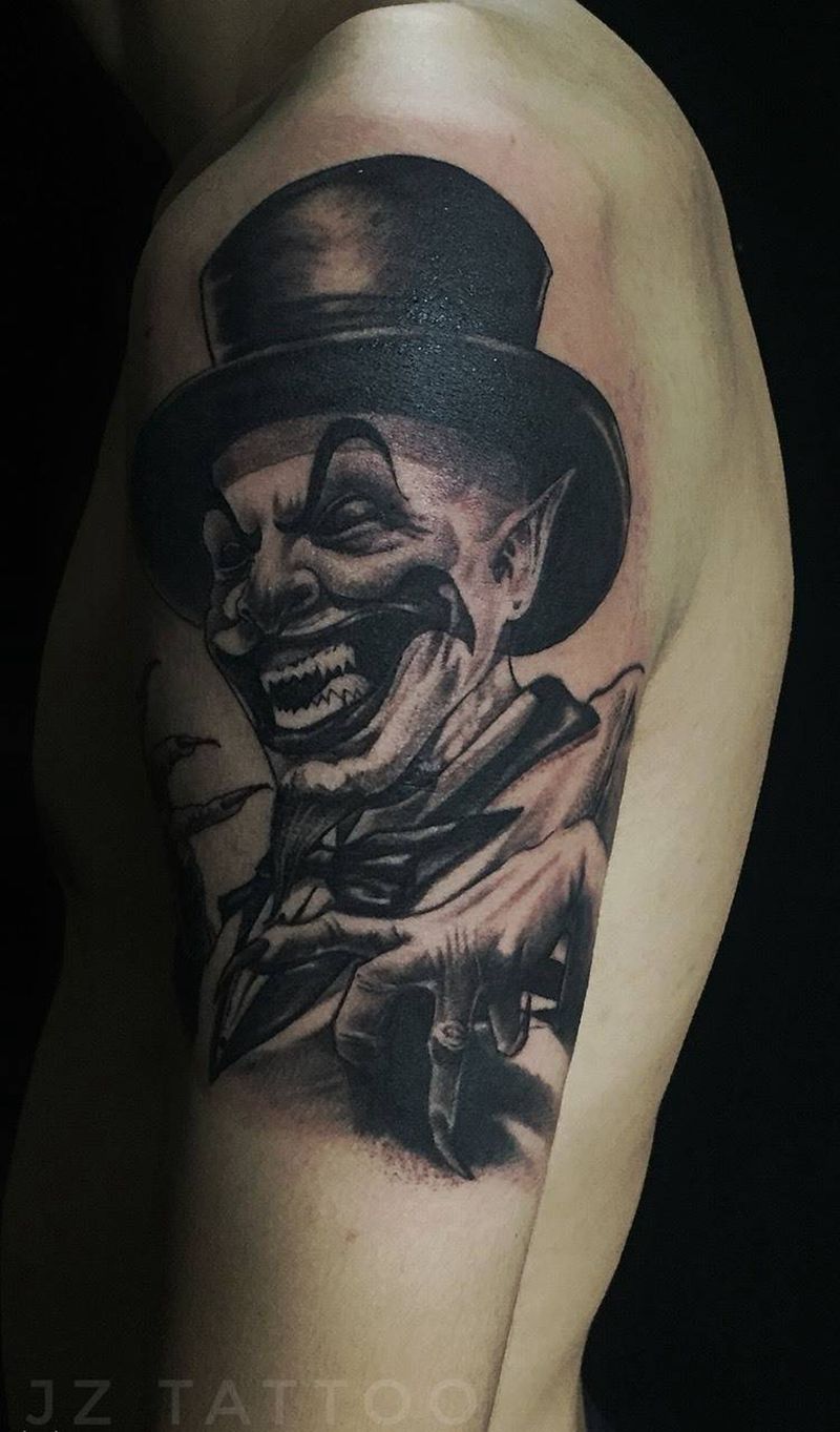 小丑(未完待续)纹身图片