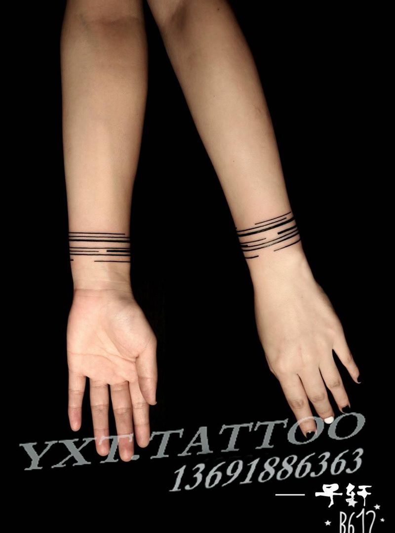 线纹身图片
