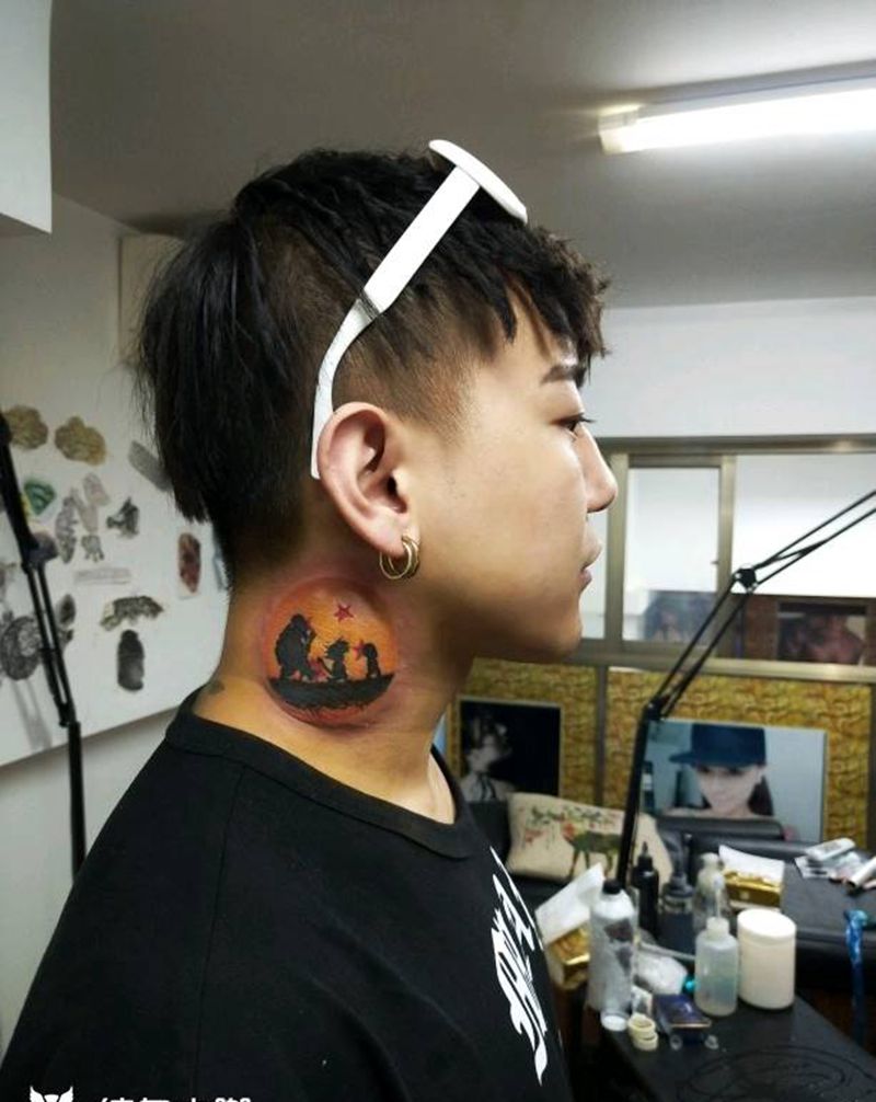 龙珠纹身图片