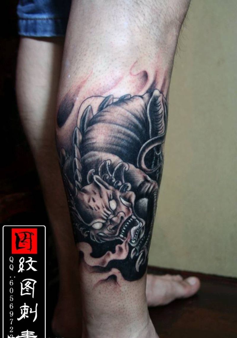 貔貅纹身图片
