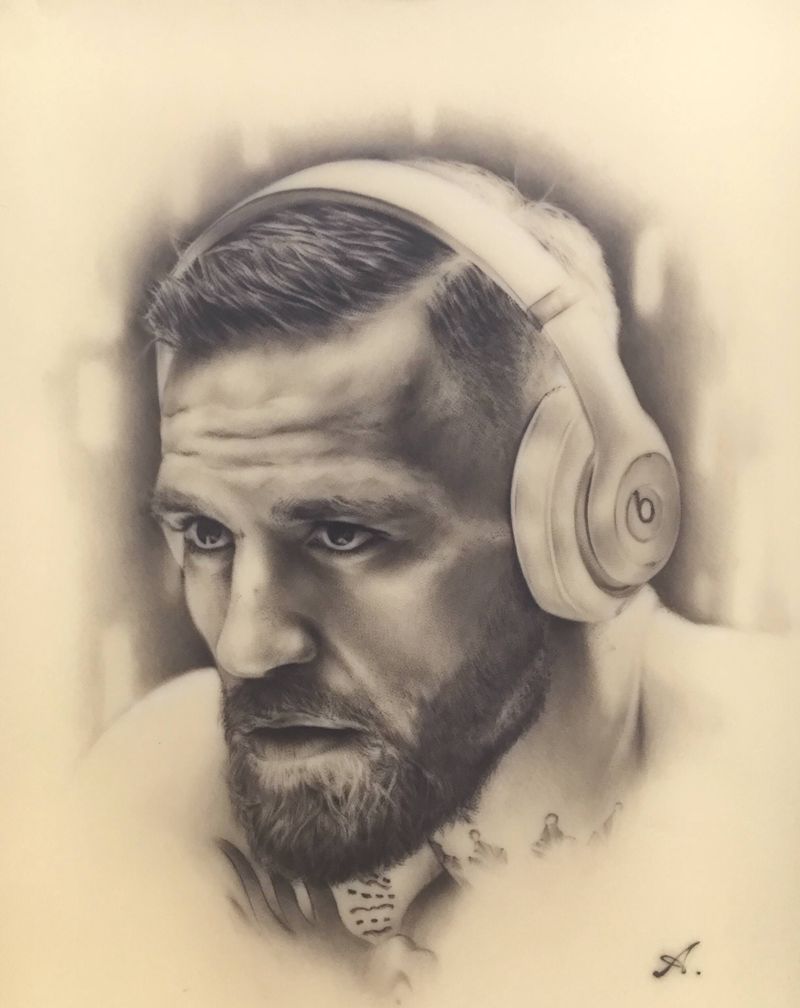 写实康纳纹身图片_欧美写实纹身图案