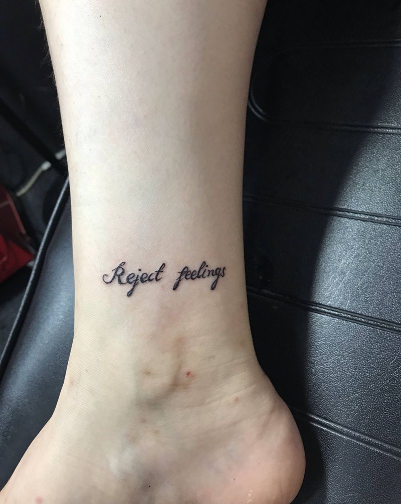 小英文纹身图片_手部纹身图案