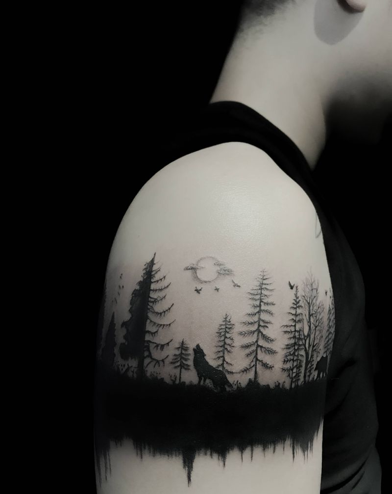 遮盖图腾纹身图片_手臂纹身图案