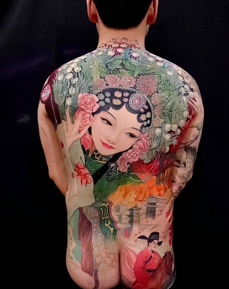 中国风纹身图片