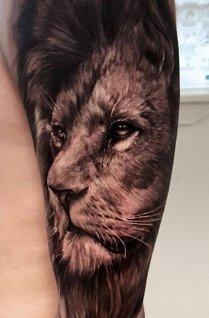 波兰纹身师,Rafal纹身图片_手臂手部欧美写实水墨纹身图案