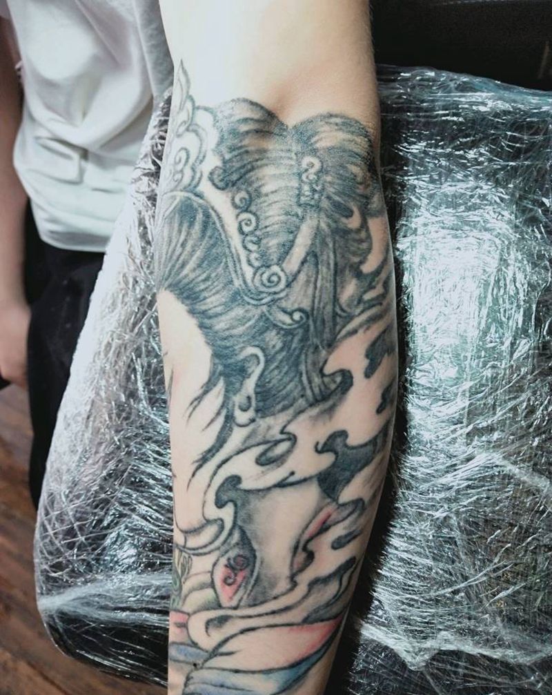 修改旧图纹身图片_手臂纹身图案