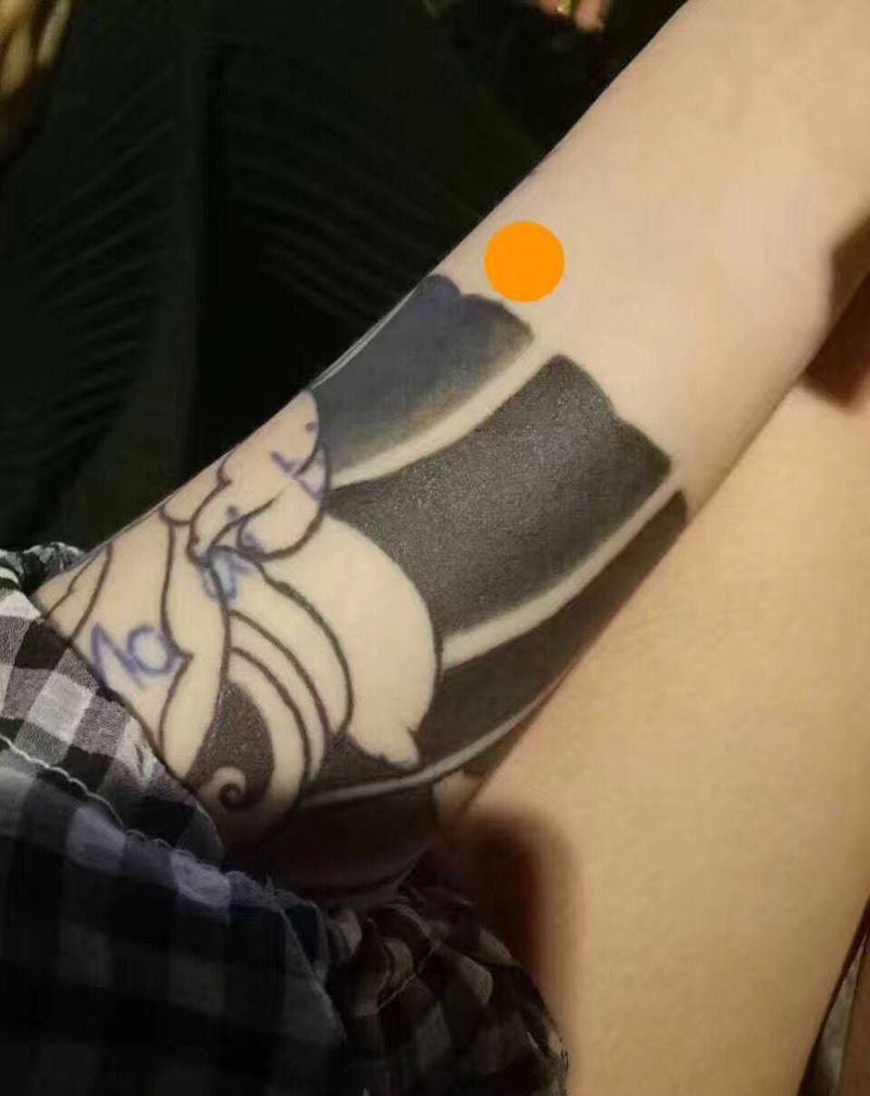 恢复后的板雾纹身图片