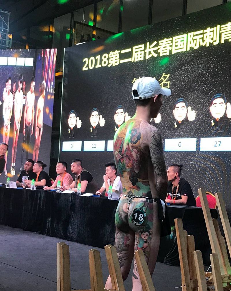 长春展，纹身图片