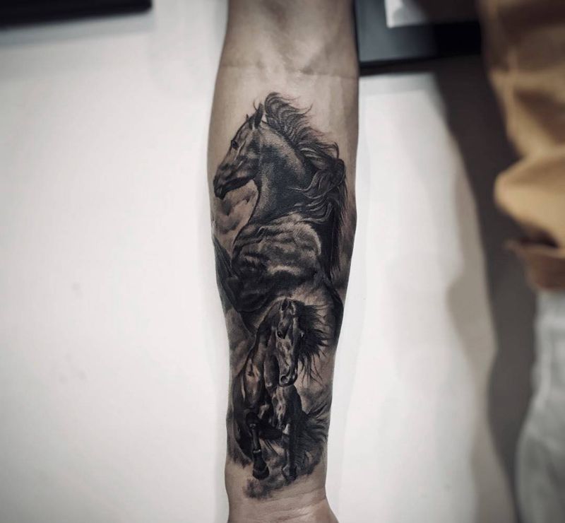 马上有纹身纹身图片