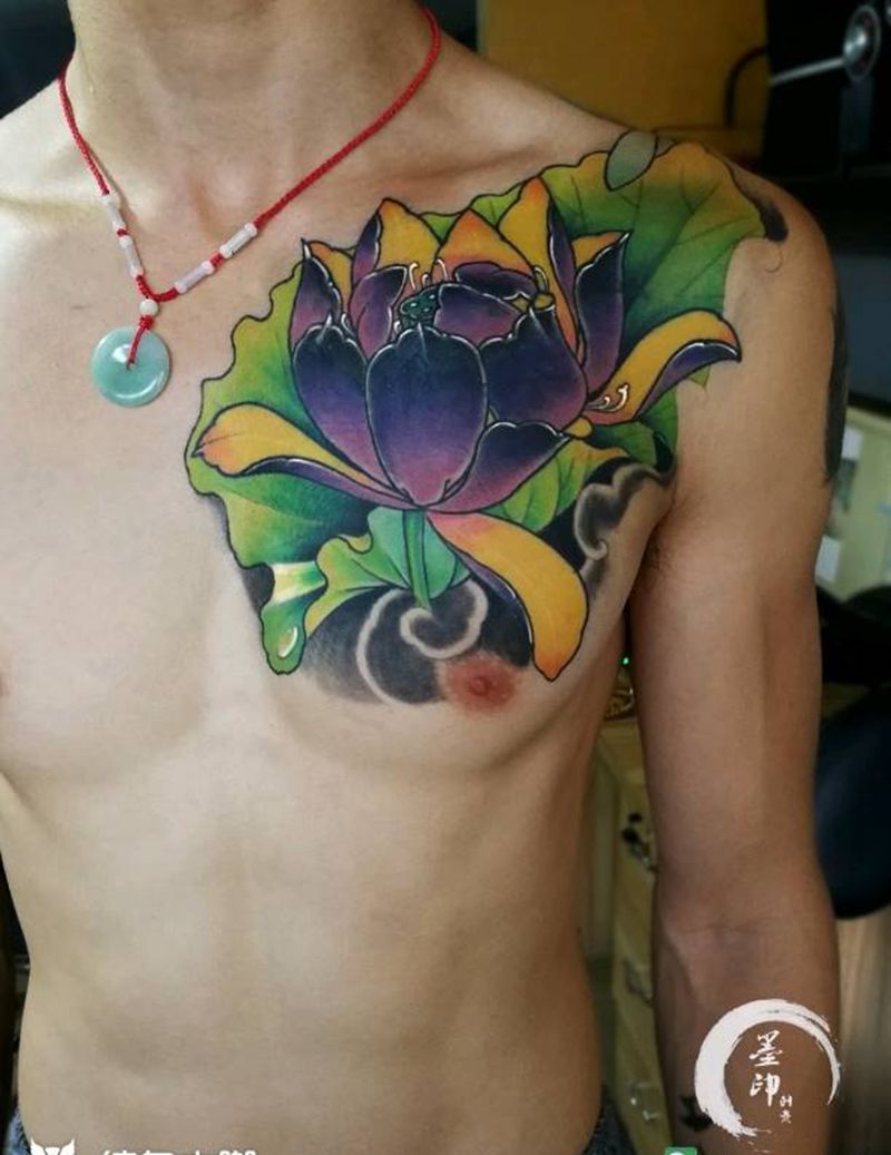 遮盖图纹身图片_胸部新传统修改遮盖疤痕遮盖纹身图案