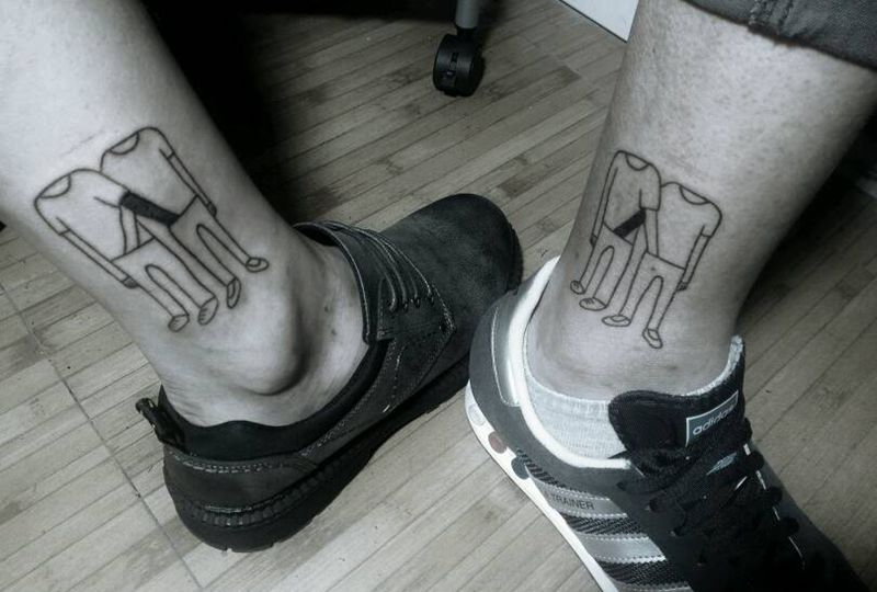 好基友纹身图片