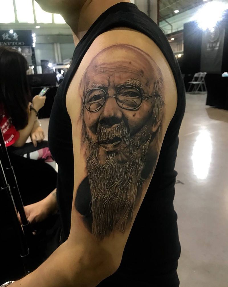 齐白石纹身图片