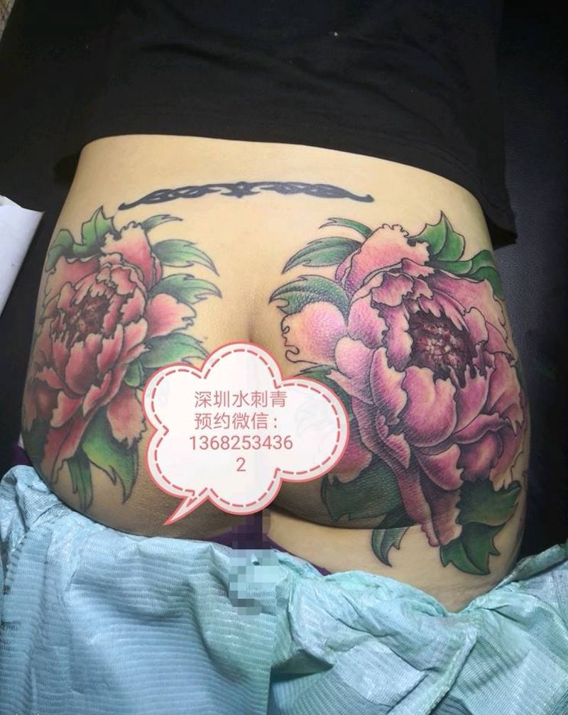 第三朵花纹身图片