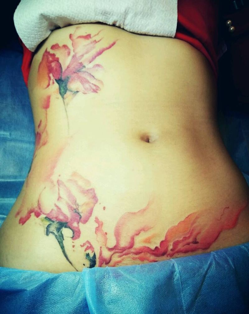 最近工作纹身图片