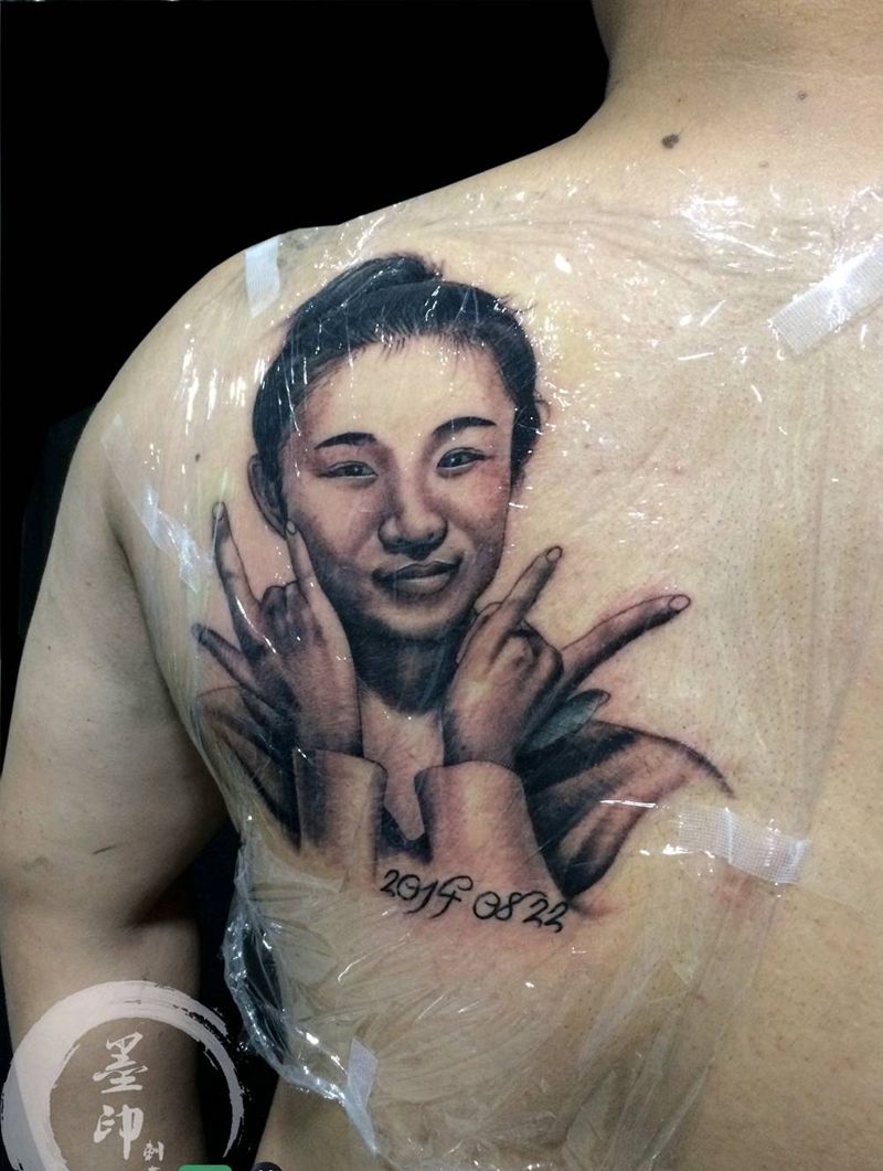 肖像纹身图片