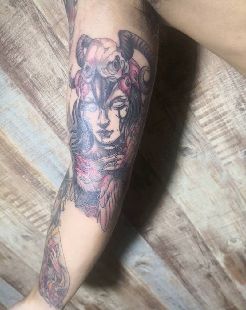 new school纹身图片