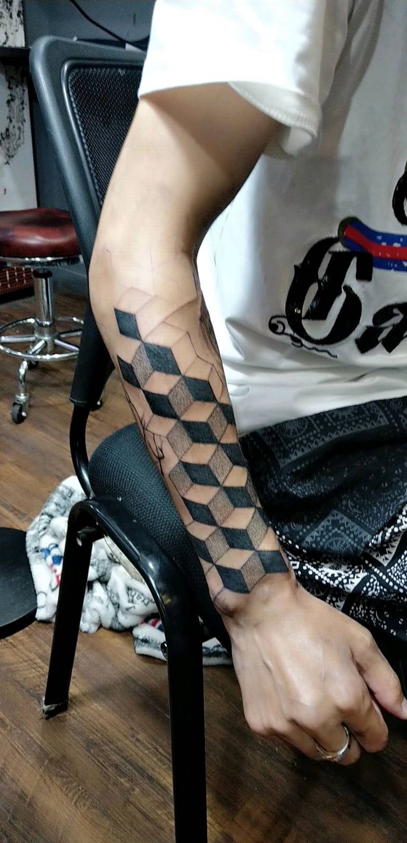 未完成3D作品纹身图片