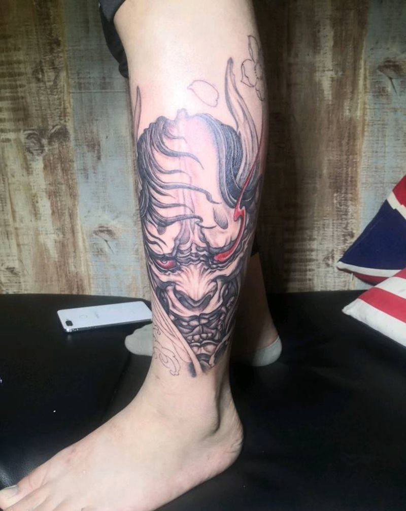 般若纹身图片_老传统纹身图案