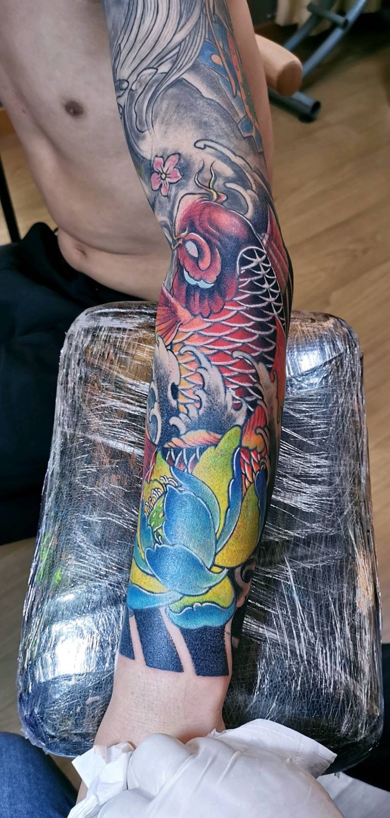 修改 未完成纹身图片_手臂手部新传统老传统花臂修改遮盖纹身图案