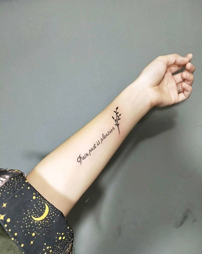 小英文纹身图片