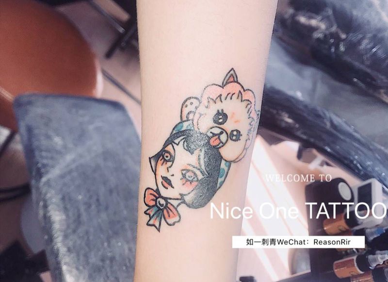 school 小图纹身图片_手臂Old School纹身图案