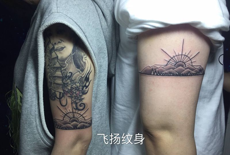 清新纹身图片_新传统纹身图案