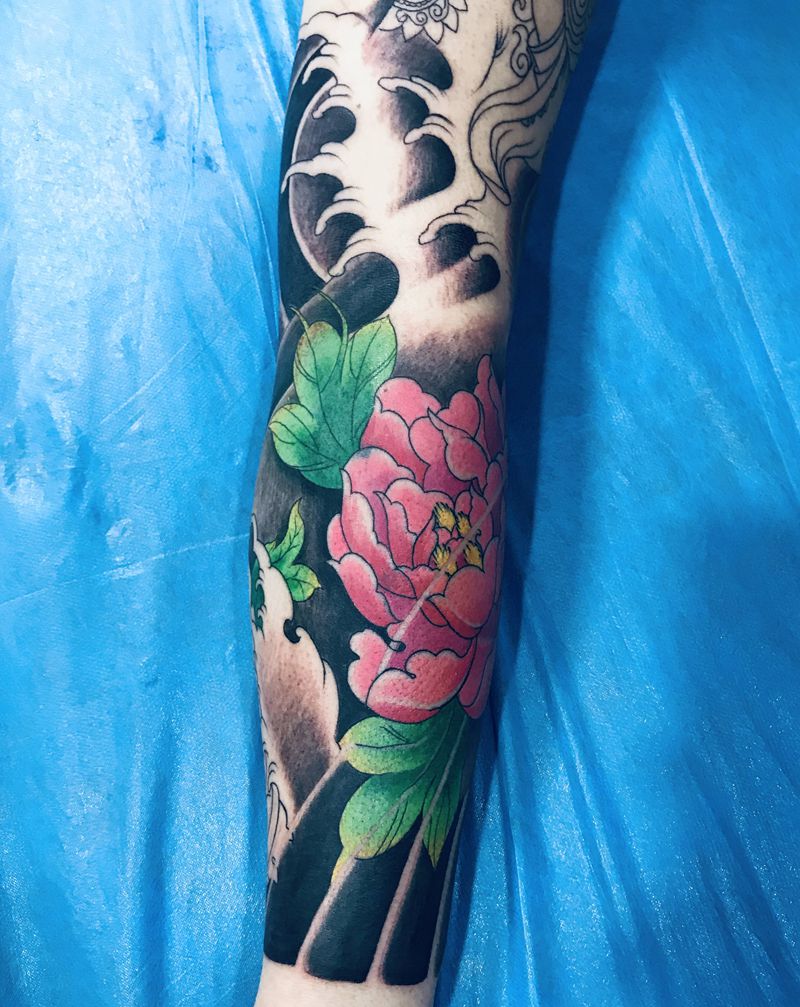 花臂纹身图片_手臂纹身图案