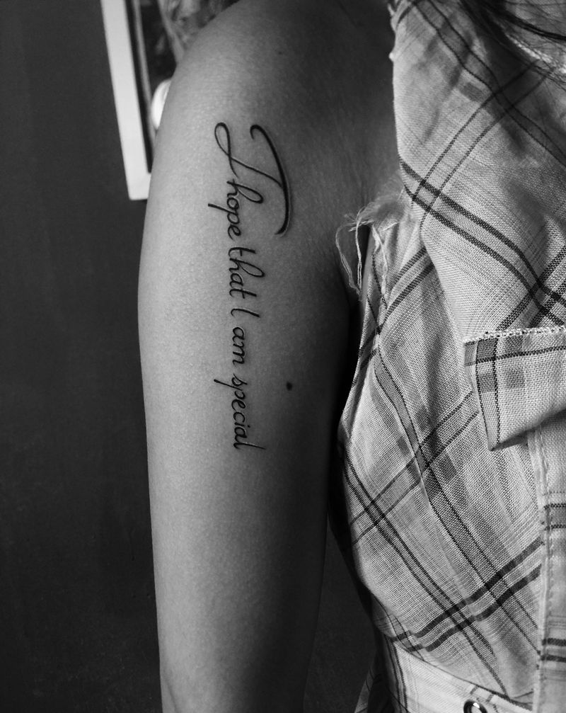 英文纹身图片_手臂纹身图案