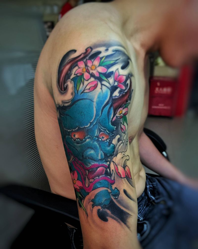 般若纹身图片_手臂纹身图案