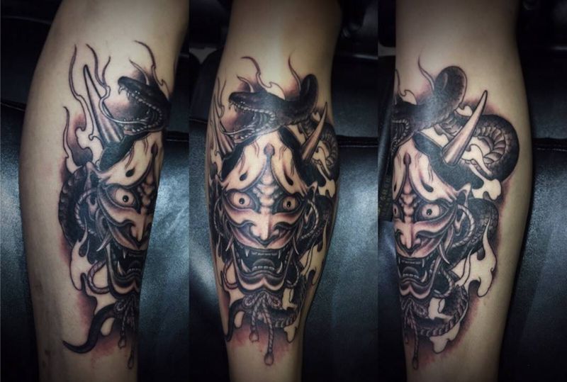 刺青师80作品纹身图片