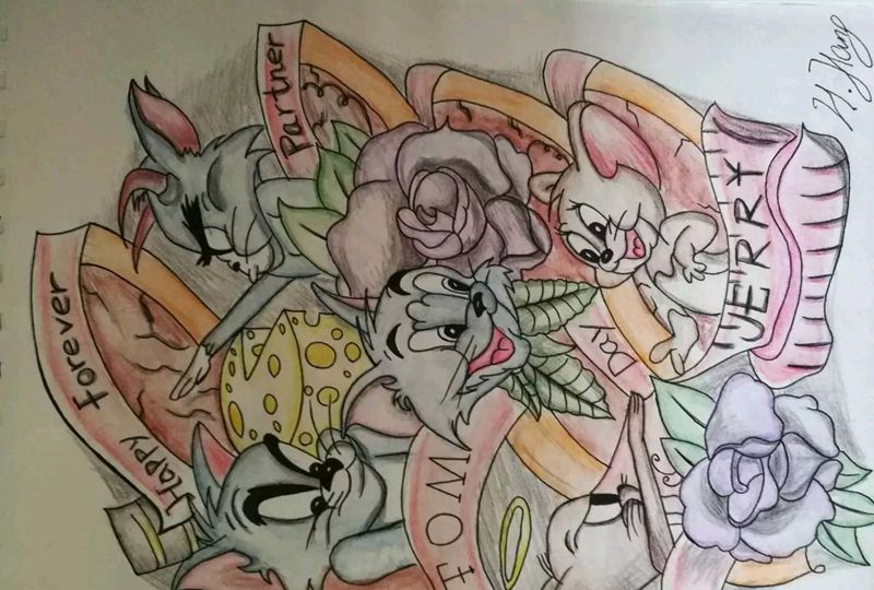 原创手稿纹身图片