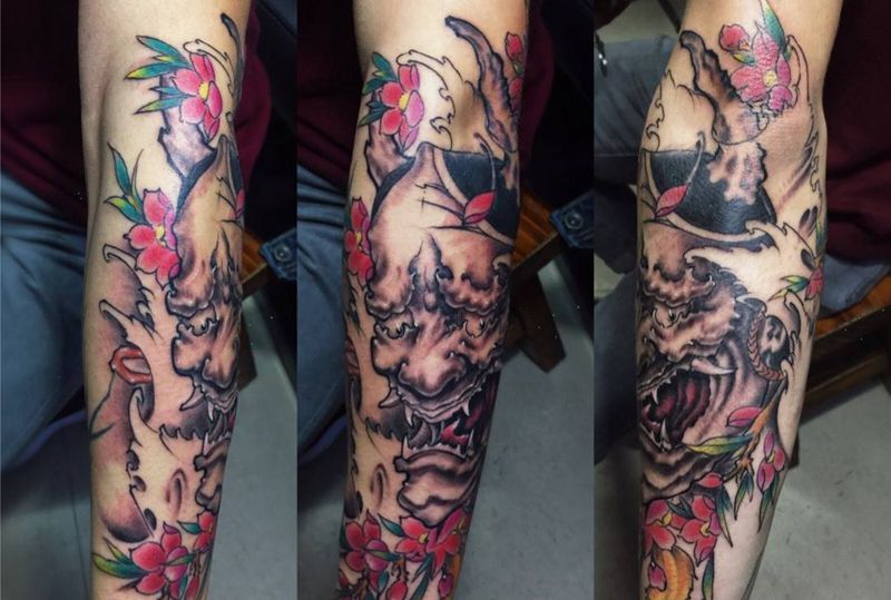 小臂班长纹身图片