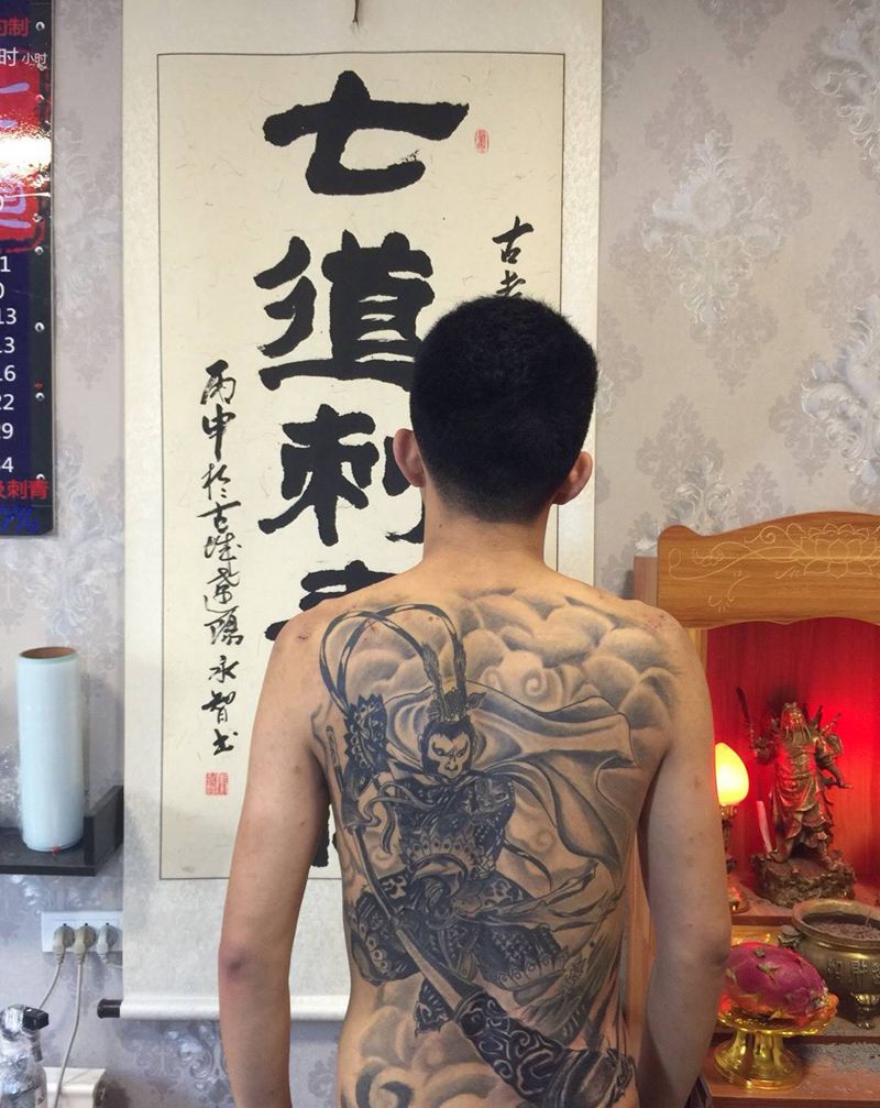 齐天大圣纹身图片