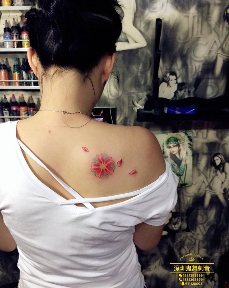 小清新纹身图片