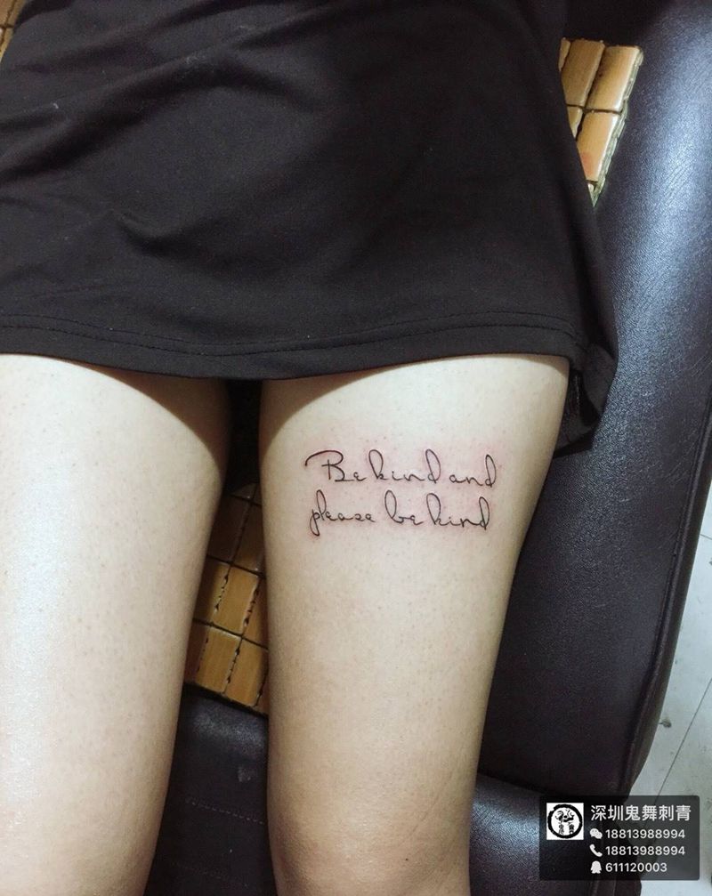 小英文纹身图片