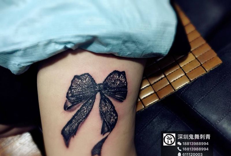 蕾丝纹身图片