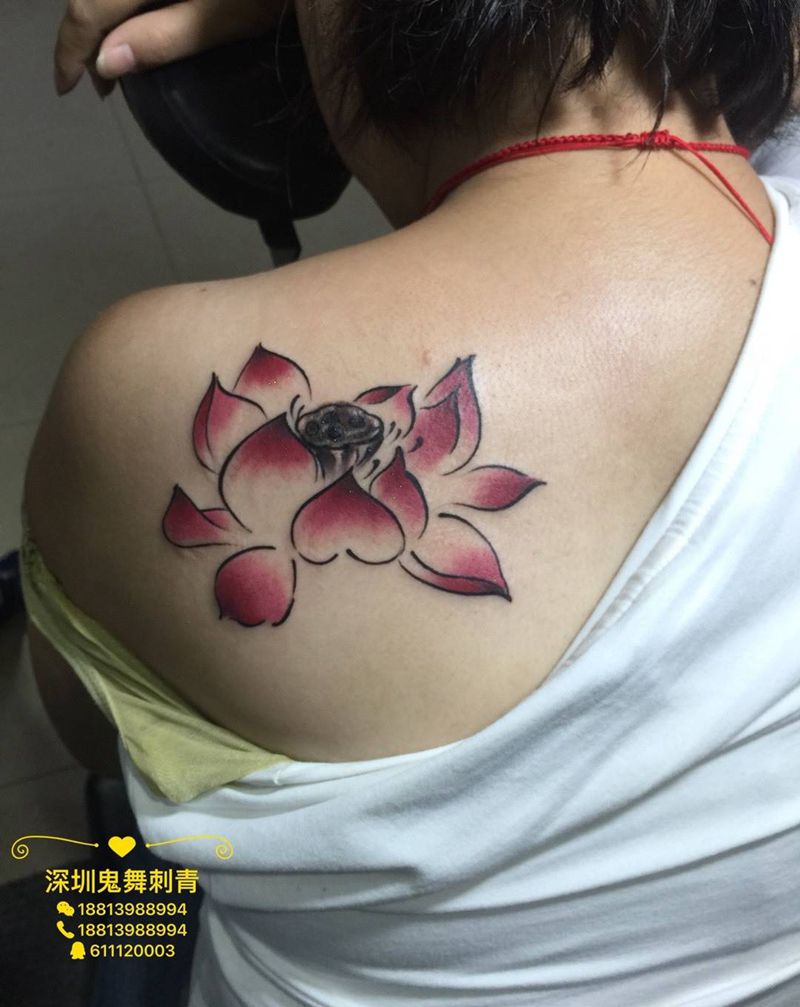 遮盖肉痣纹身图片