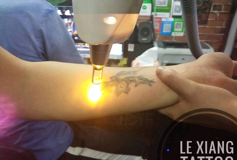 洗纹身纹身图片